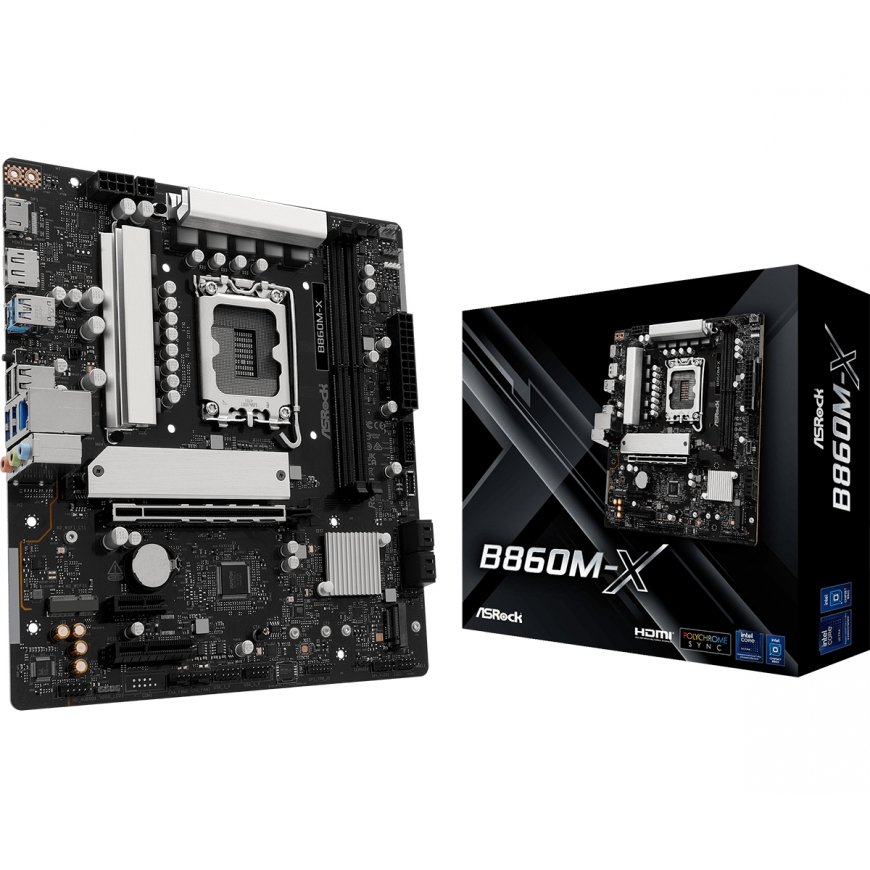 Asrock B860M-X Intel B860 LGA 1851