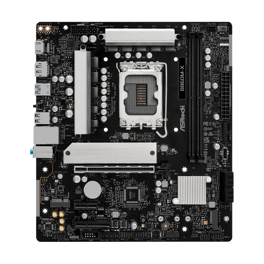 Asrock B860M-X Intel B860 LGA 1851 (Socket V1) micro ATX – 3