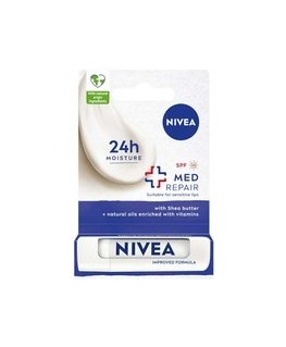 Nivea Med Repair niisutav huulepulk, 4,8 g