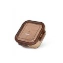 Fissman Maisto saugojimo indas 13x13x5 cm / 520 ml su dangčiu (stiklas) Fissman Maisto saugojimo indas 13x13x5 cm / 520 ml su dangčiu (stiklas)