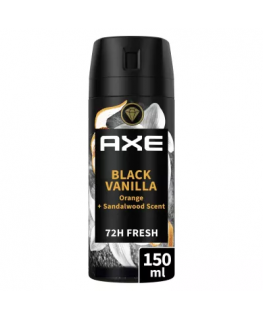 Axe Juodas Vanilla Deodorant Spray, 150 ml
