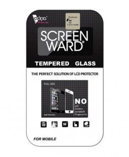 Apsauginis stiklas LCD Adpo 3D iPhone 7 lenktas juodas