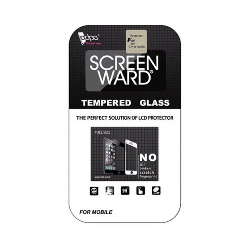 Apsauginis stiklas LCD Adpo 3D iPhone 7 lenktas juodas