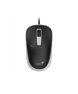 Genius DX-123 Wired Mouse, Black-Grey, 1200DPI, USB-C