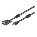 Goobay MMK 630-300 G 3.0m (HDMI-DVI) 3 m DVI-D