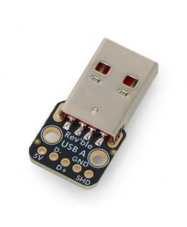 USB A Type Dual Connector Module - Mixer Plate Connector - Adafruit 6001