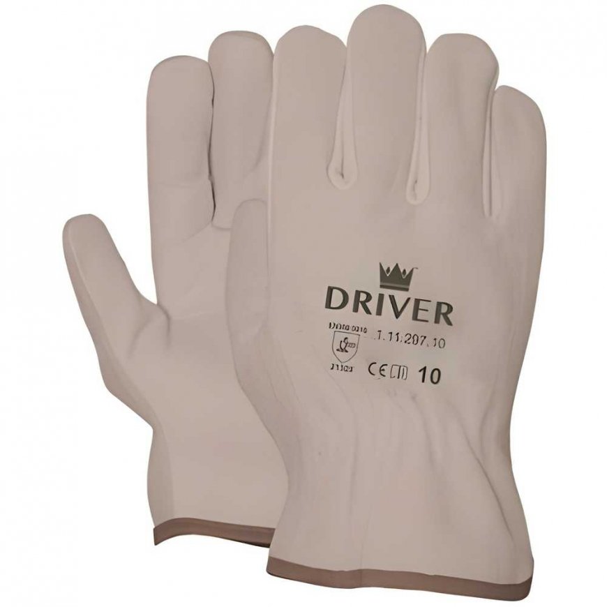 Oxxa Protective Gloves "Driver", leather/split leather, size 11/XXL – 2