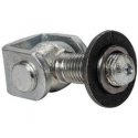 PSG 61.012.01 pivot hinge - M16 thread (adjustable, galvanized loop) PSG 61.012.01 pivot hinge - M16 thread (adjustable, galvanized loop)