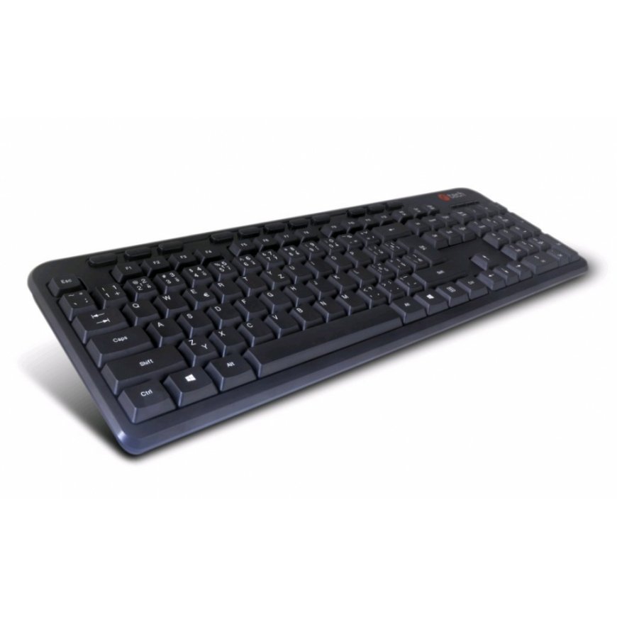 C-TECH KB-102 USB Slim Keyboard, Black