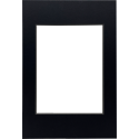 Focus Passepartout Black Photo Frame with Black Core 30x40 Collage 5 Images Focus Passepartout Black Photo Frame with Black Core 30x40 Collage 5 Images