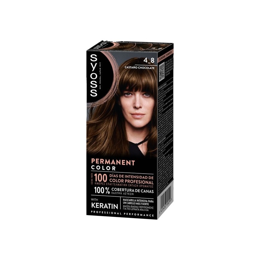 Syoss PERMANENT COLOR 4.8 Chocolate Brown 1 u