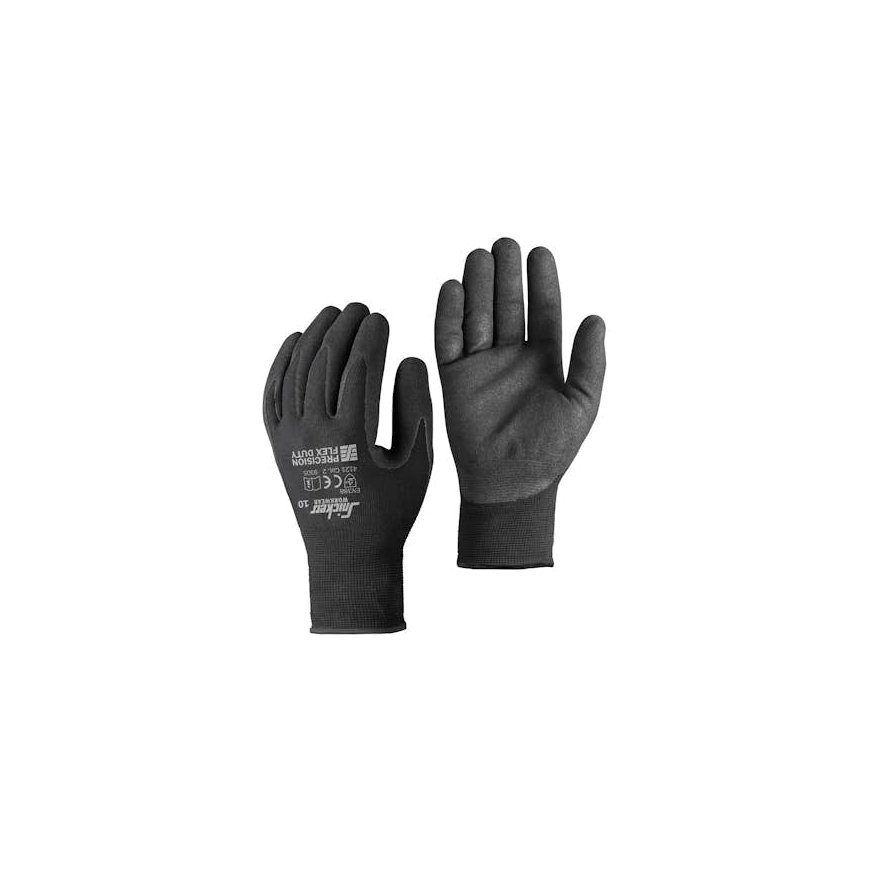 strong work gloves for precision work dydis 9 Flex Duty 9305 Snickers [93050404009] – 2