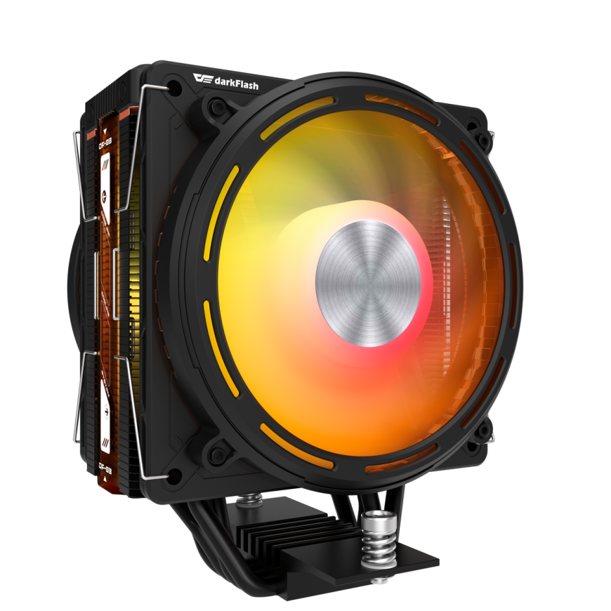 Darkflash E400 PLUS активное охлаждение ЦП (черный)