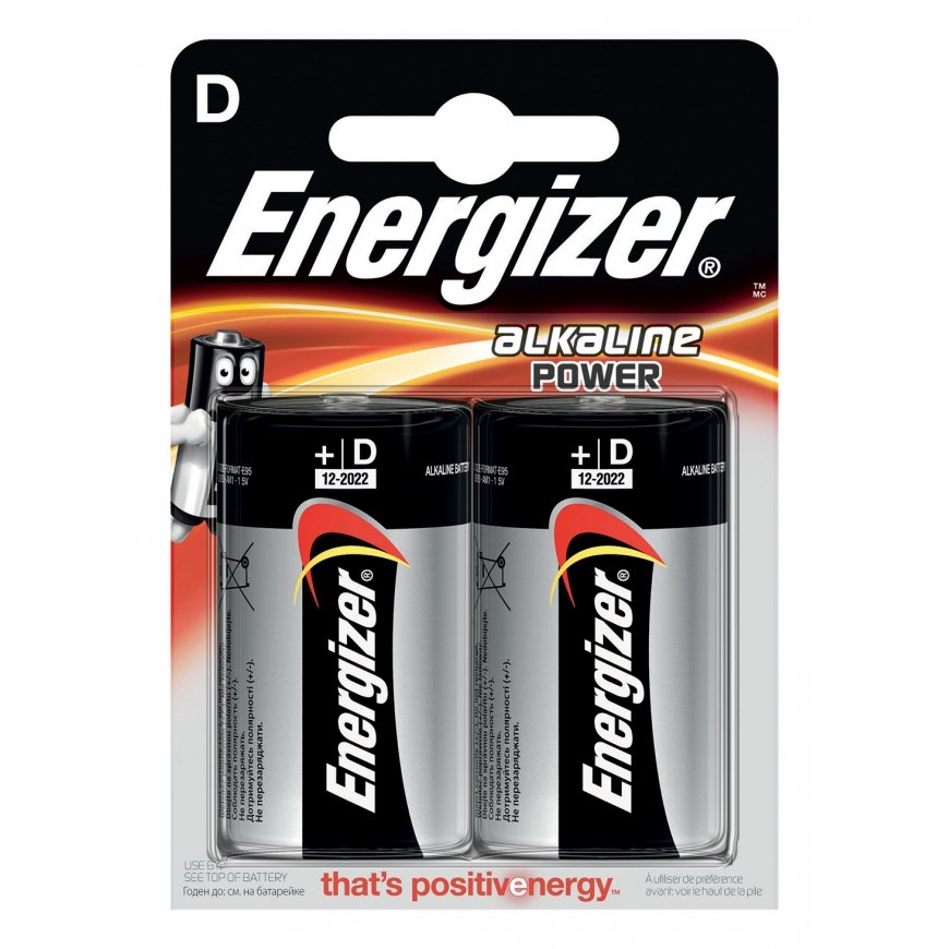 Energizer Alkaline Power Vienkartinė baterija D Šarminis