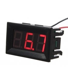 Oem voltmeetri vahelduvvoolu pinge 0-100V 0.56' - punane