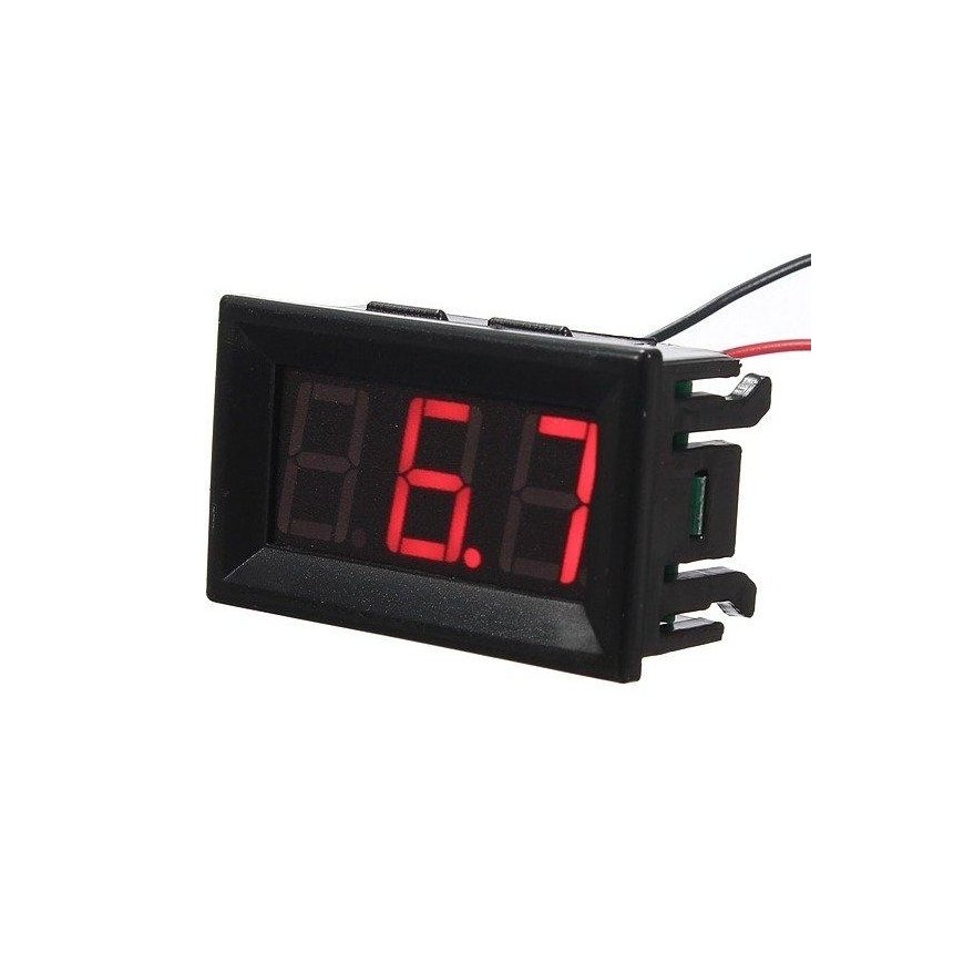 Oem voltmeetri vahelduvvoolu pinge 0-100V 0.56' - punane