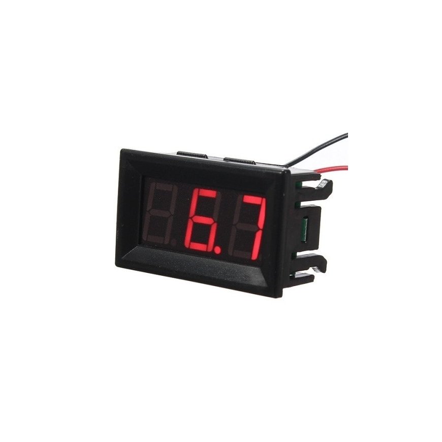 OEM Tasomittari DC-jännite 0-100V 0.56' - punainen – 2