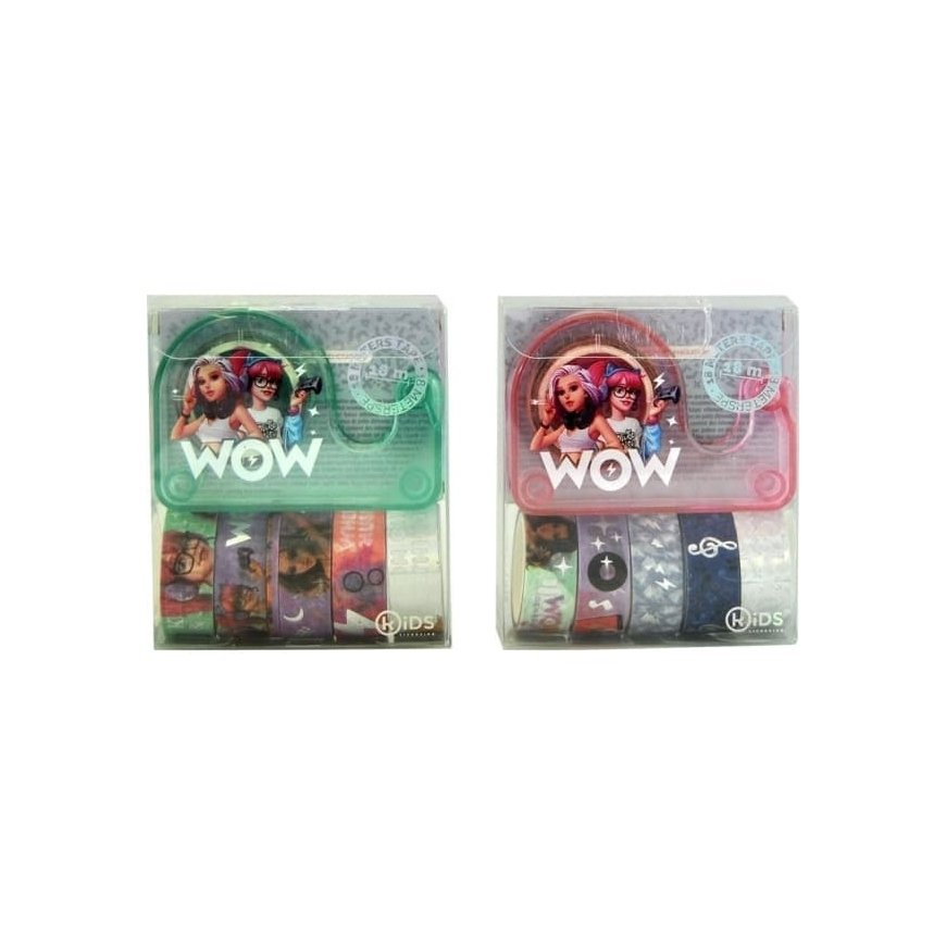 Bigbuy Fun "WOW Generation" – decorative "Washi" tapes (WOW00050-050-CDU)