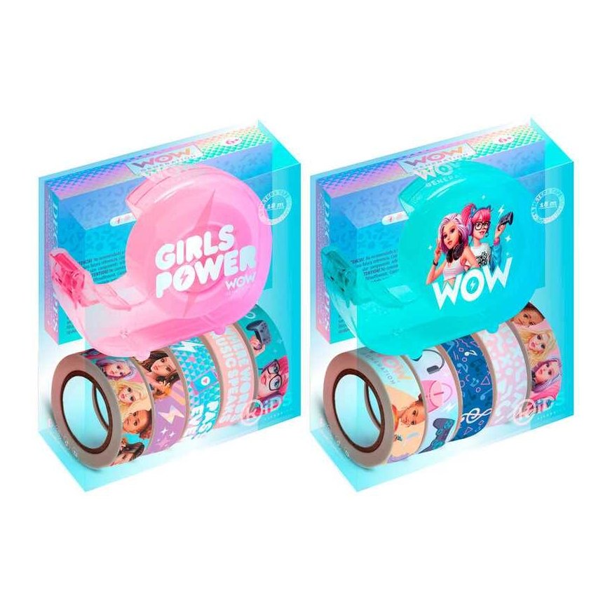 Bigbuy Fun «WOW Generation» – декоративные «Washi» ленты (WOW00050-050-CDU) – 2