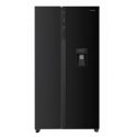 Heinner HSBS-HM529NFBKWDE++ side-by-side refrigerator Freestanding 529 L Black Heinner HSBS-HM529NFBKWDE++ side-by-side refrigerator Freestanding 529 L Black
