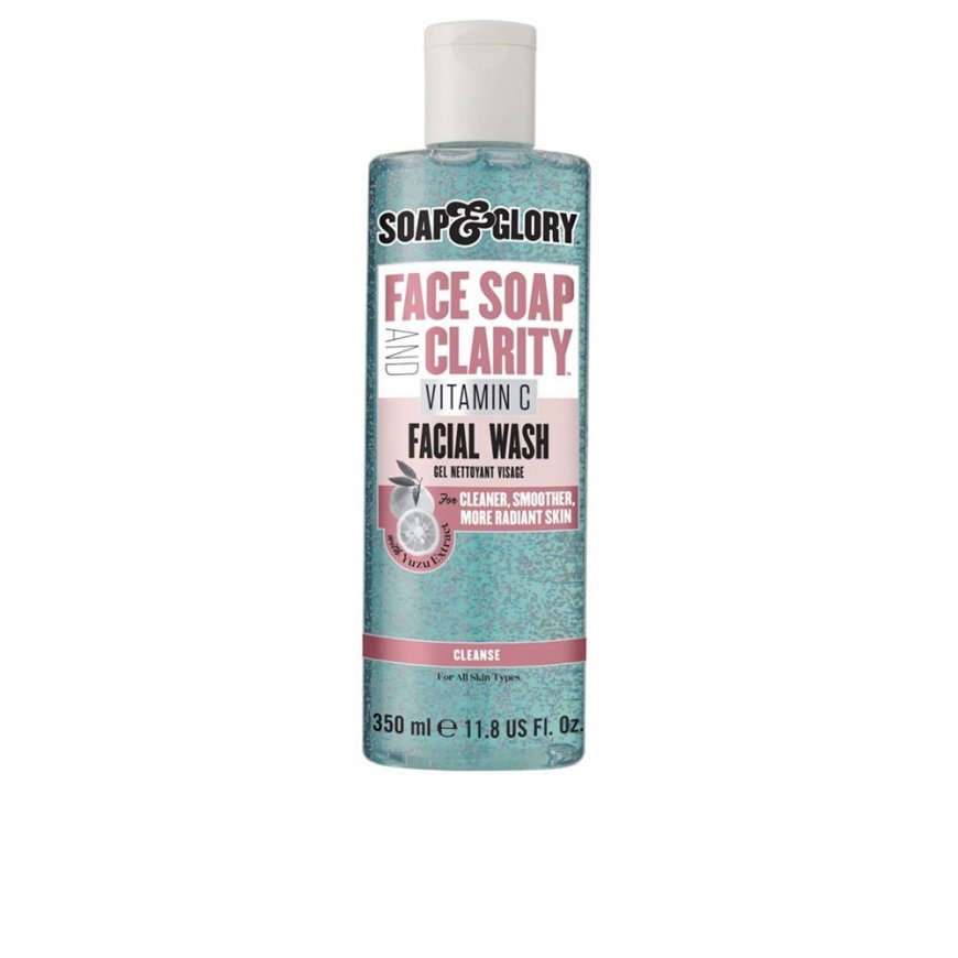 Soap and Glory Veidi ja sära C-vitamiini seep, 350 ml