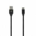 SEEK TOTI USB A uz Micro USB, 2m austa kabelis 2A, Melns SEEK TOTI USB A uz Micro USB, 2m austa kabelis 2A, Melns