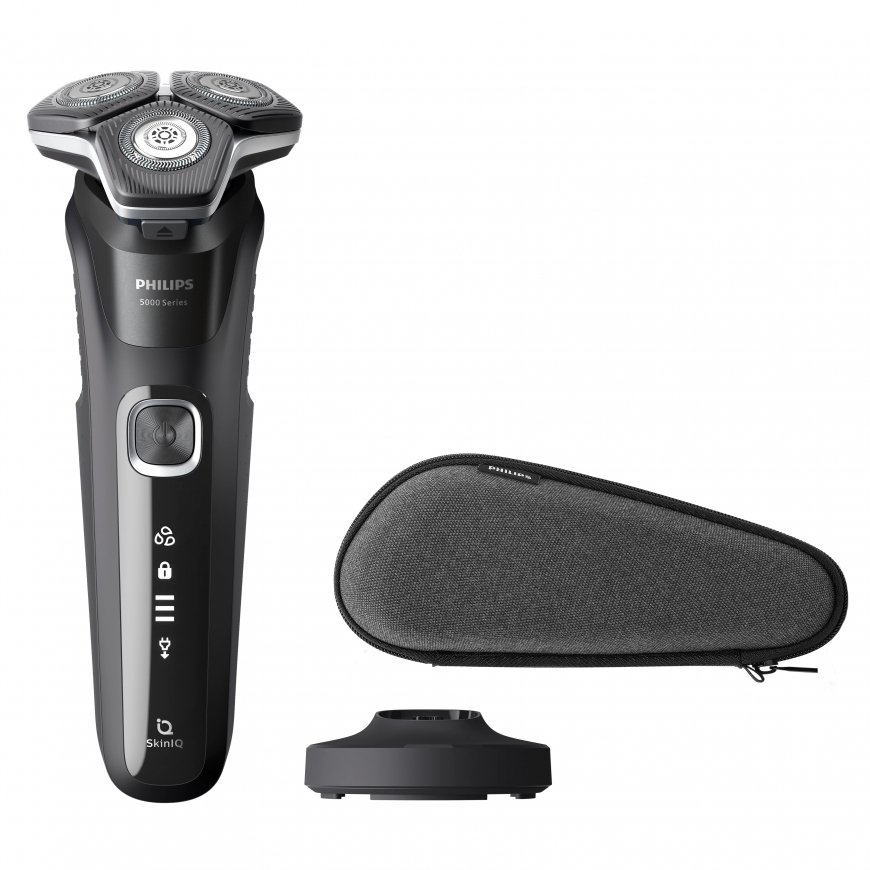 Philips SHAVER Series 5000 S5898/35 raseerija mehele Pöörlevad terad Trimmer Must – 2