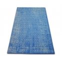 Blue Rug BEO ROUTE color blue 120x170 Hakano