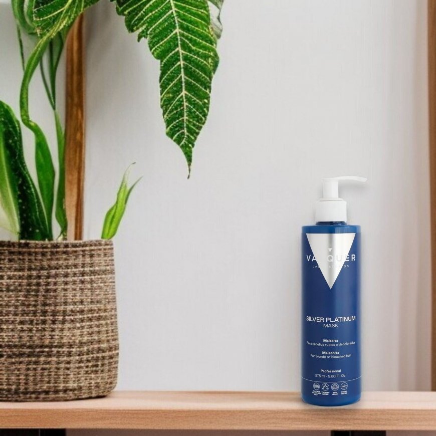 Valquer Sidabrinis Platinum Har Mask, 300 ml – 2