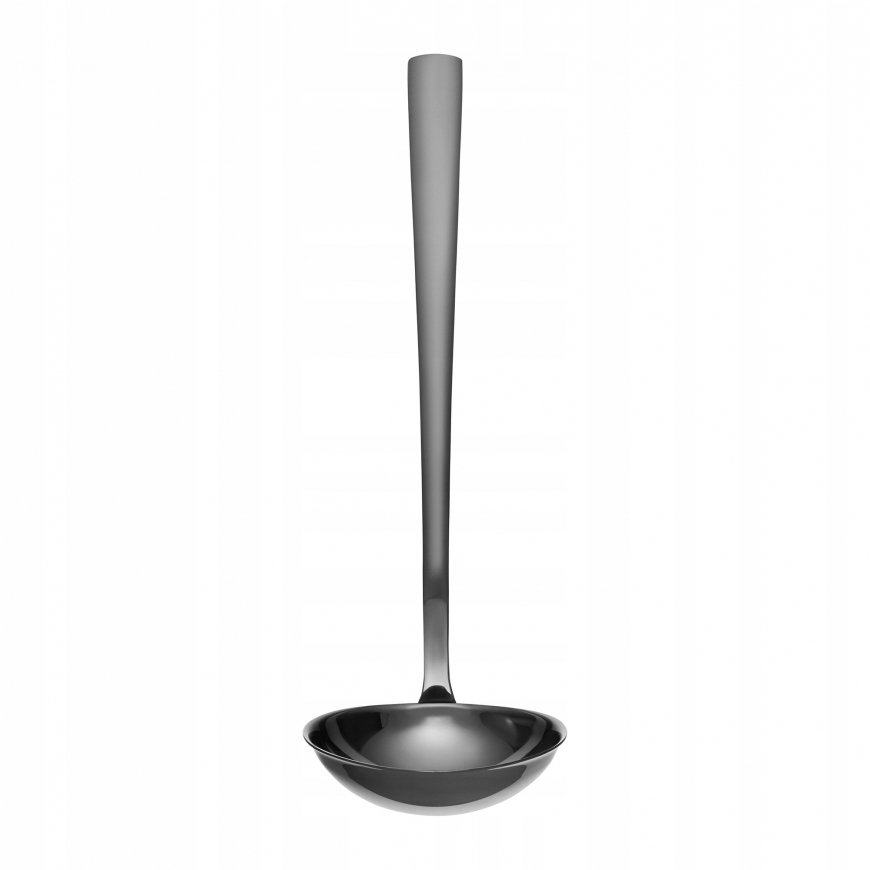 Mērce karote Prato 17 cm melna AMBITION