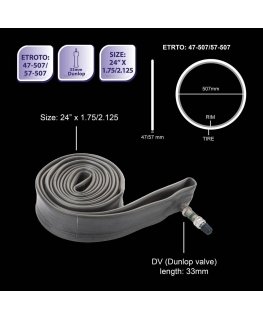 Bicycle Gear Bicycle Gear Bicycle Tube 24x1.75/2.125!
