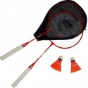 Badminton Set with Cover Red Orange ENERO 105 Badminton Set with Cover Red Orange ENERO 105