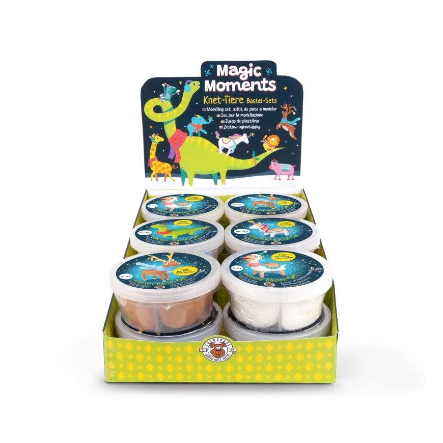 Trendhaus Magic Moments - Modelino set - Animals (1 pcs, 4 designs) – 2