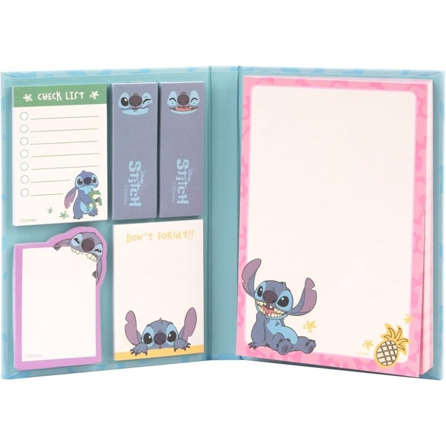 ERIK Disney Stitch Sticky Notes Notebook