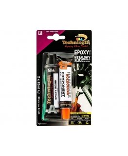 Oem Metalli liima Epoxy 2x20ml Technicoll