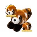 Lean Toys Pliušinis punane panda võtmehoidja 13 cm Lean Toys Pliušinis punane panda võtmehoidja 13 cm