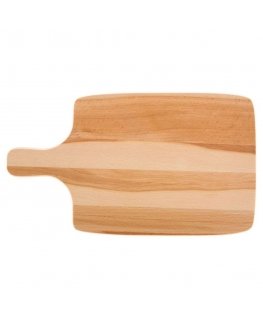 Puidust ristkülikukujuline lõikelaud käepidemega Woody 38 x 22 cm DOMOTTI