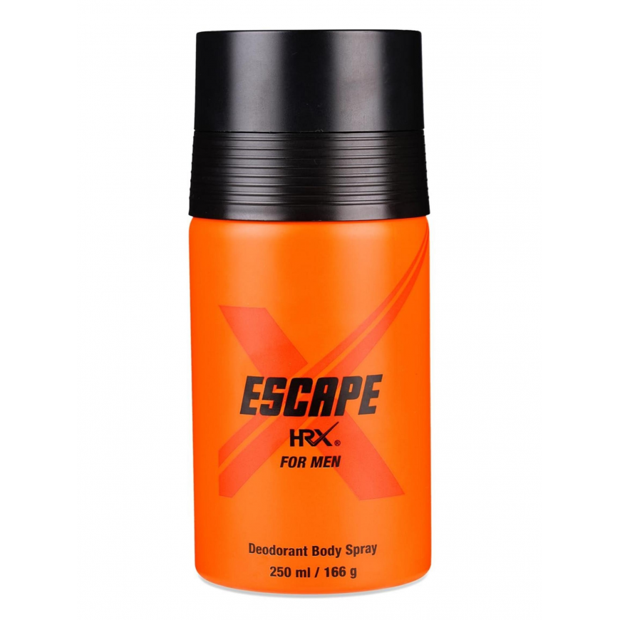 Hrx, Escape, Deodorant Spray, For Men, 250 ml