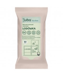 Luba Eco Dom natūralios valymo šluostės Šaldytuvas 50 vnt.