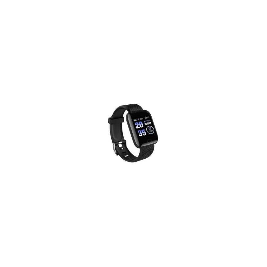 Išmanusis laikrodis OEM Išmanioji apyrankė Smart Bracelet M116, musta värv.