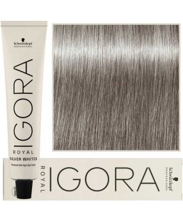 Schwarzkopf Professional Igora Silver Whites Toning Hair Dye 60ml - Silver | Silver