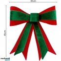 Slowmoose Home Styling Decorative Christmas Ribbon 33x46 cm Red/Green Slowmoose Home Styling Decorative Christmas Ribbon 33x46 cm Red/Green