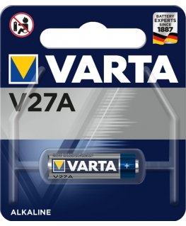 Varta V27A Ühekordne patarei LR27A Aluseline