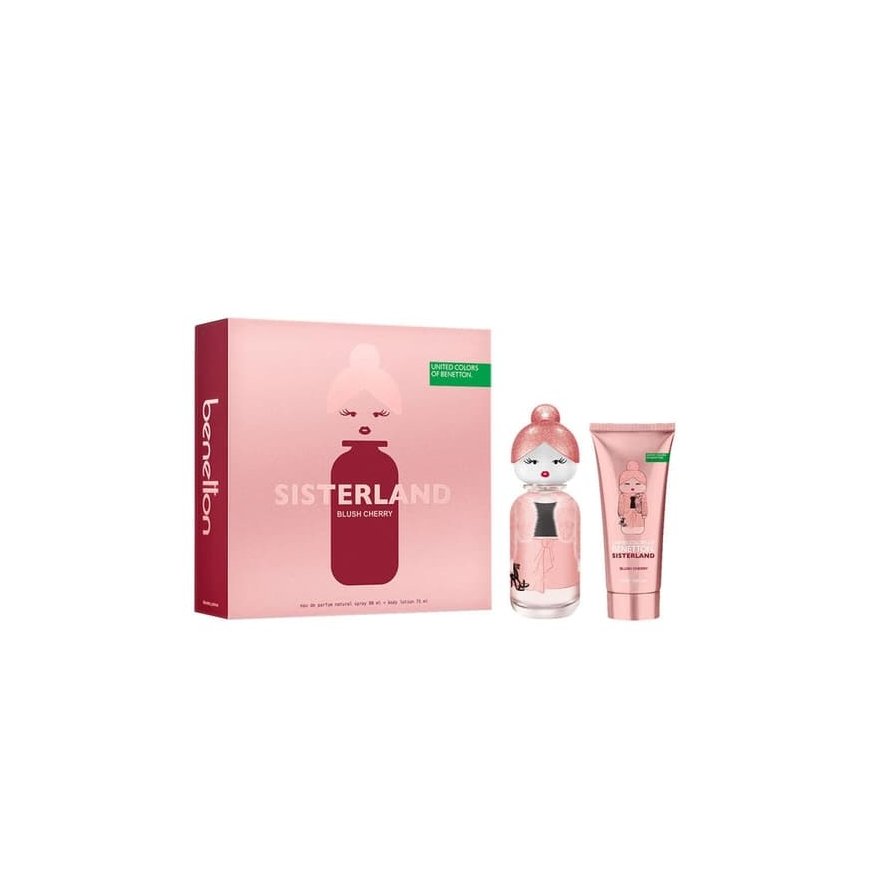 Benetton SISTERLAND BLUSH CHERRY CASE 2 pcs – 2