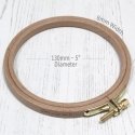 Nurge Pazarlama Nurge buko medienos siuvinėjimo lankelis 13 cm 100-2 Nurge Pazarlama Nurge buko medienos siuvinėjimo lankelis 13 cm 100-2