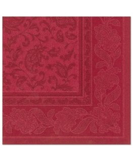 Papstar 11668 popierinė servetėlė Bordo 50 vnt