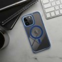 OEM VARIETE MAG COVER case compatible with MagSafe for Samsung Galaxy S25 in blue color. OEM VARIETE MAG COVER case compatible with MagSafe for Samsung Galaxy S25 in blue color.