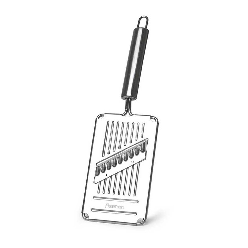 Fissman Grater with Handle 28.5x9 cm, for Grating Vegetables (Stainless Steel)