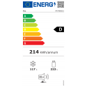 TCL Refrigerator | RP340BSD1 | Energy efficiency class D | Free