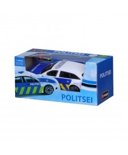 BBURAGO 1:43 automodelis Audi A6 Avant Estijos policija, 18-30415EE